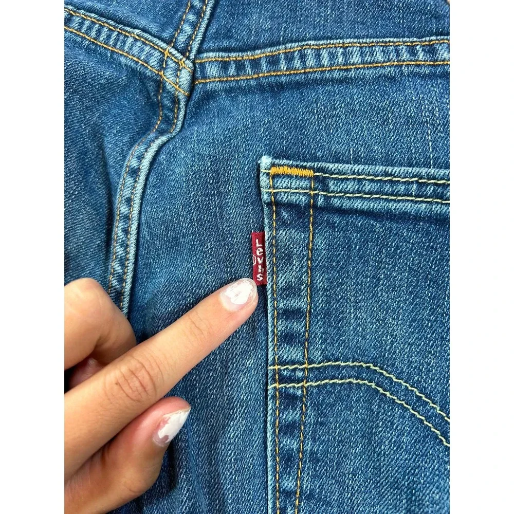 Levis 511 Slim Fit Jeans Mens 32x30 Medium Wash Blue Denim Pants
